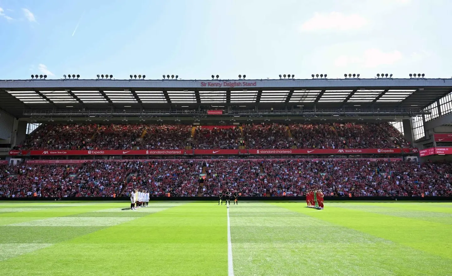 ISL Agency brought Sevilla FC to Anfield for an international friendly against Liverpool FC.