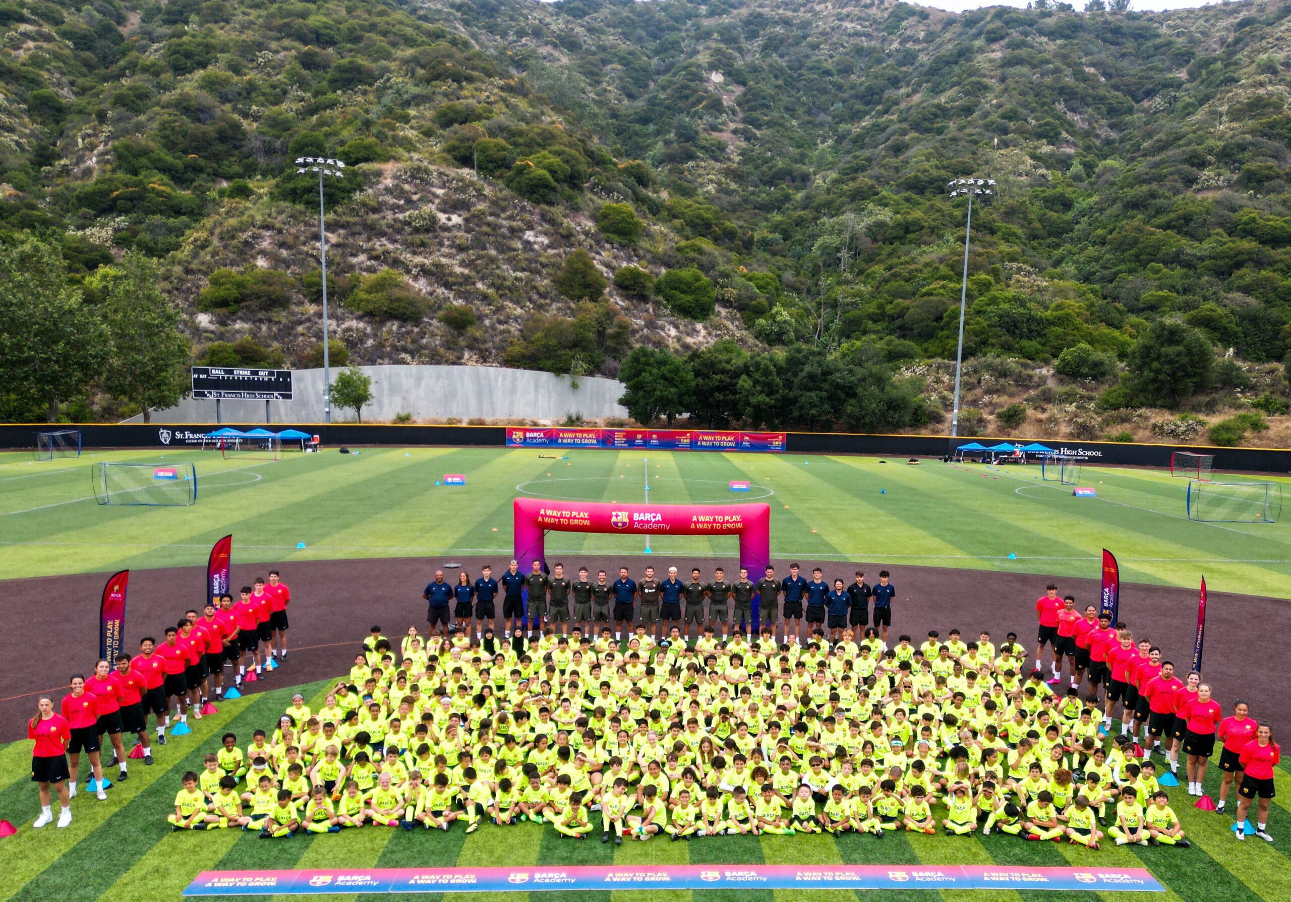 ISL brought Barça Academy Soccer Camps to 36 US cities in the summer