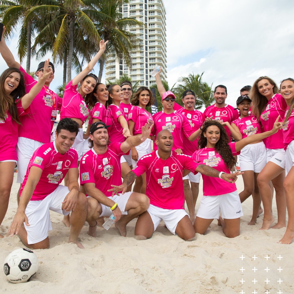 ISL Foundation Helps With Miami Beach Celebrity Soccer Event
