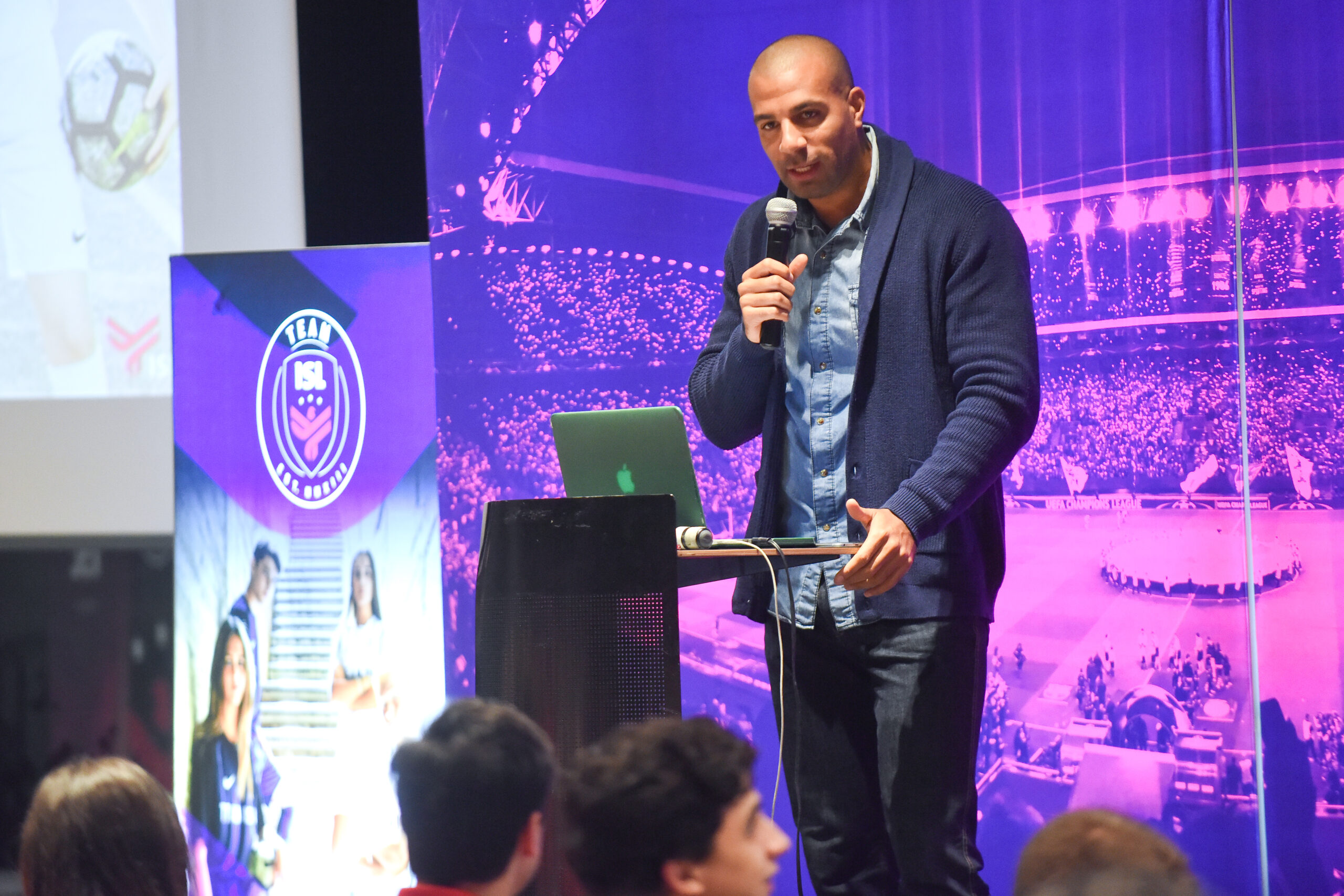 ISL Travel Management Director Achille Obougou opening ceremony