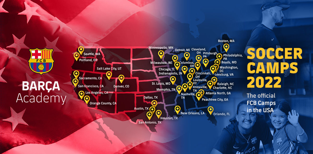 ISL launches the 8th edition of Barça Academy Soccer Camps in the US!