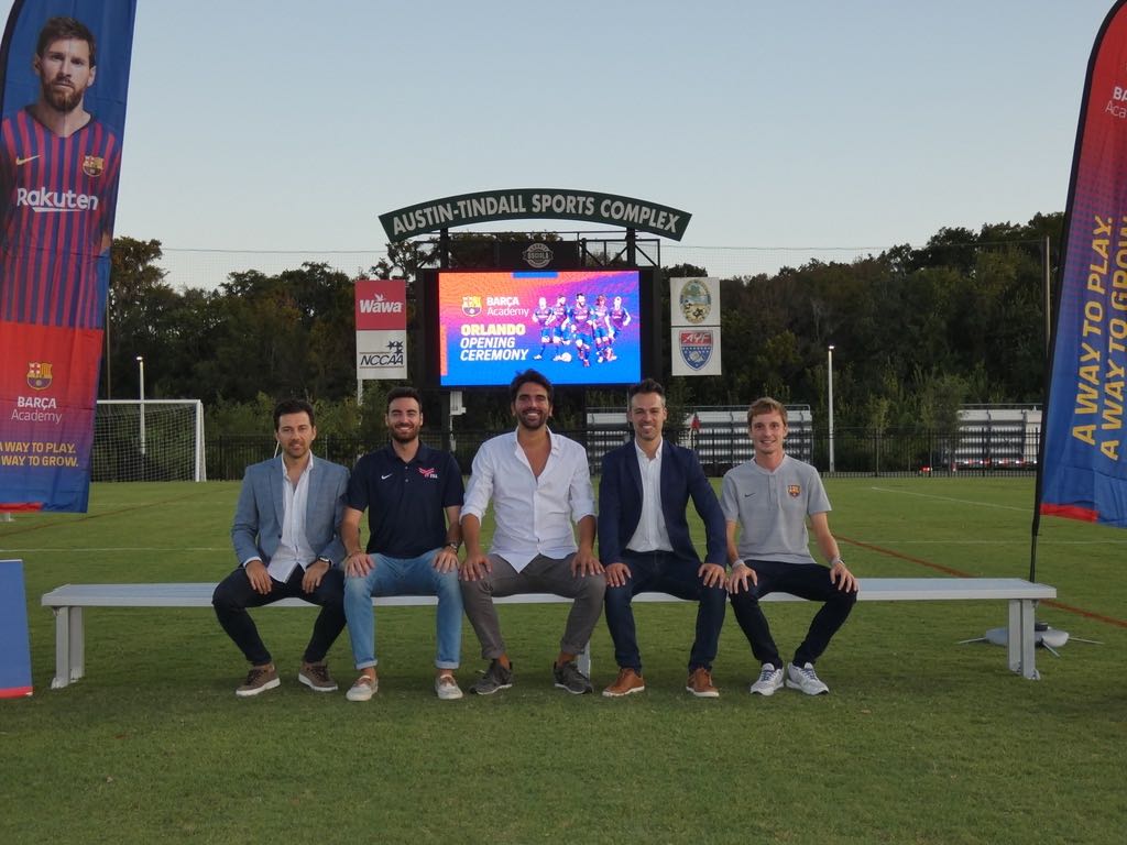 Marc Segarra Pepe Nogues ISL Barca Academy