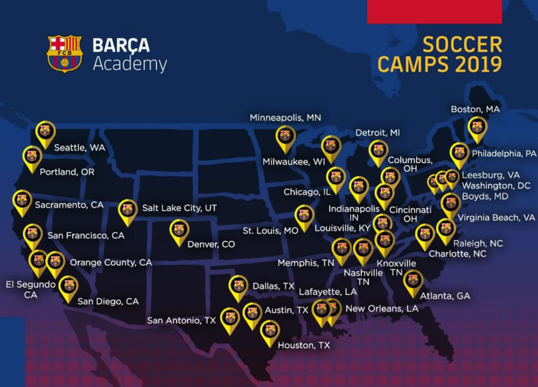 Barca Academy 2019 Soccer Camps