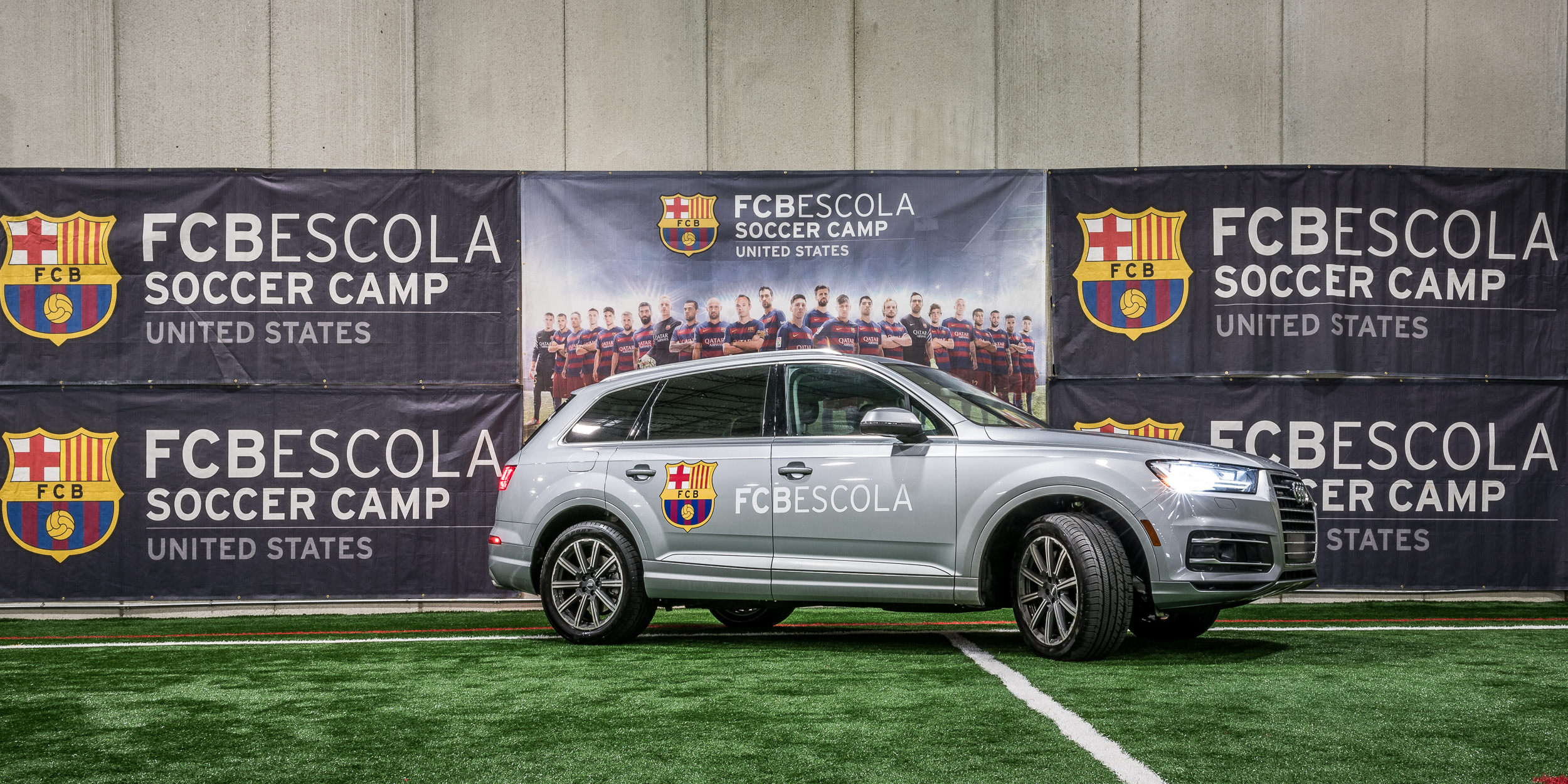 ISL helps Audi to Strengthen their Bond with American Soccer and FC Barcelona